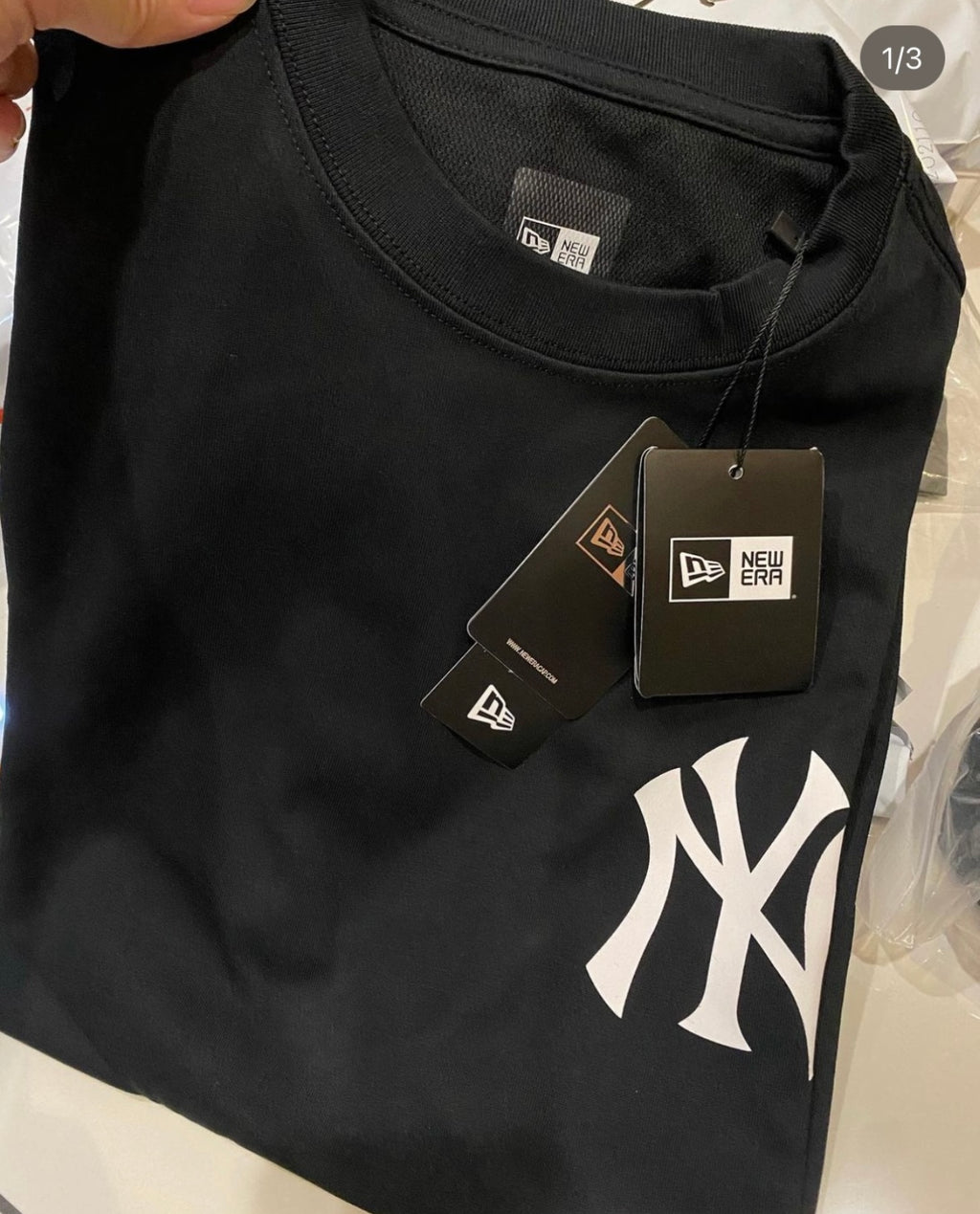 New Era NY Yankees Paisley Tee – Black (COOLERA® Edition)