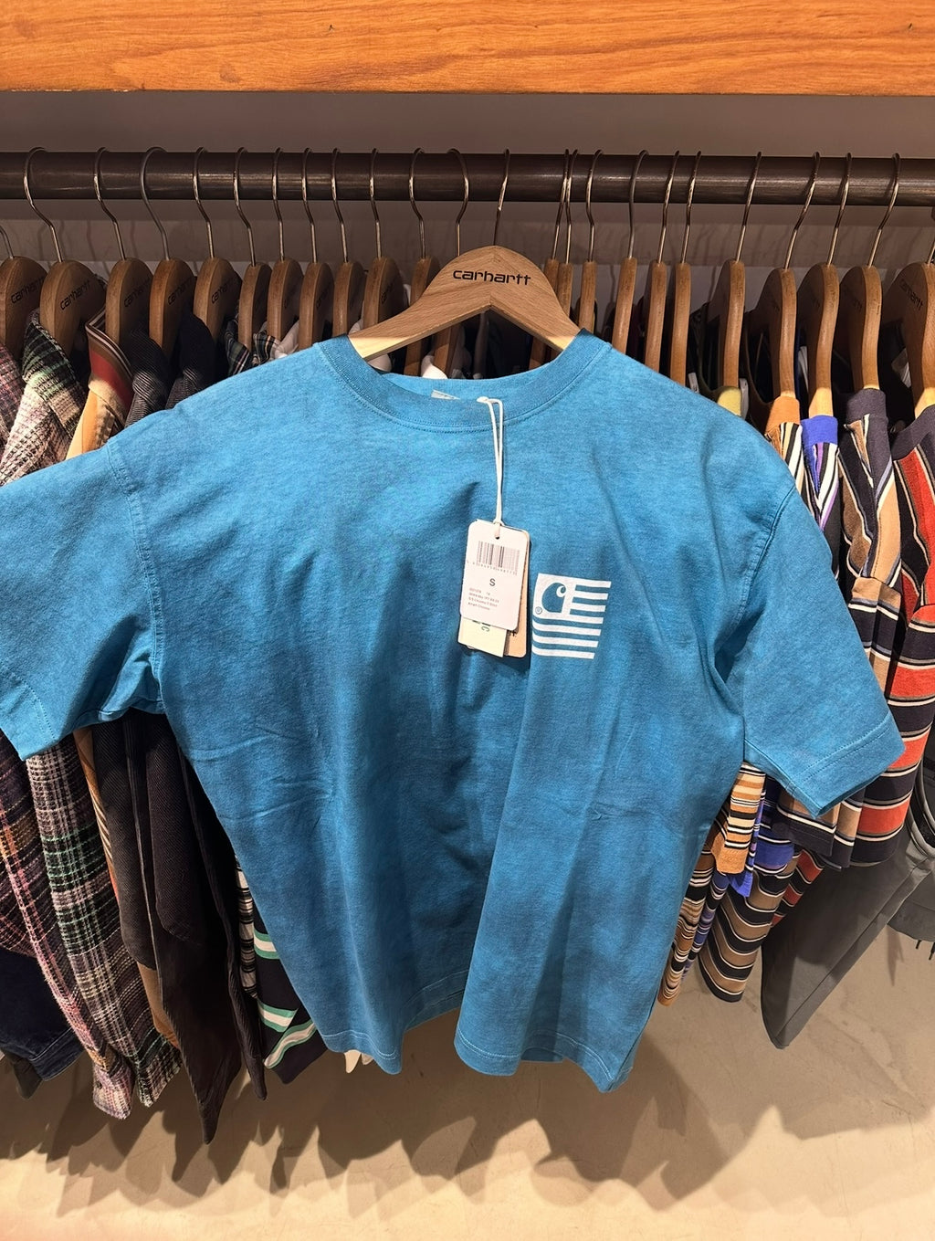 Carhartt WIP Blue Chromo Tee