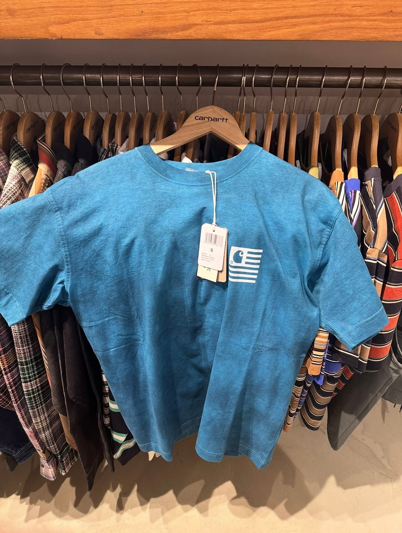 Carhartt WIP Blue Chromo Tee