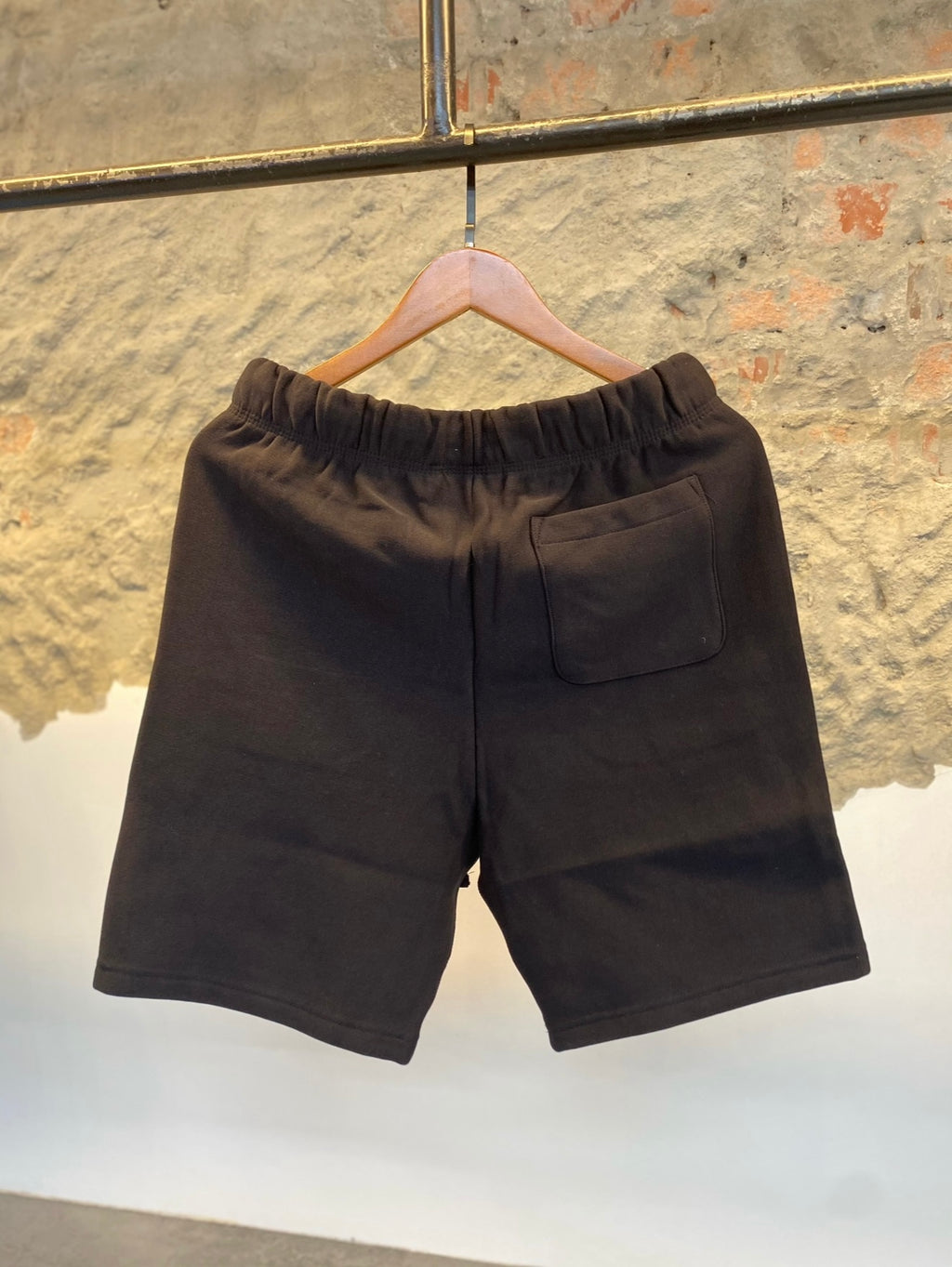 Carhartt WIP American Script Sweat Shorts – Black