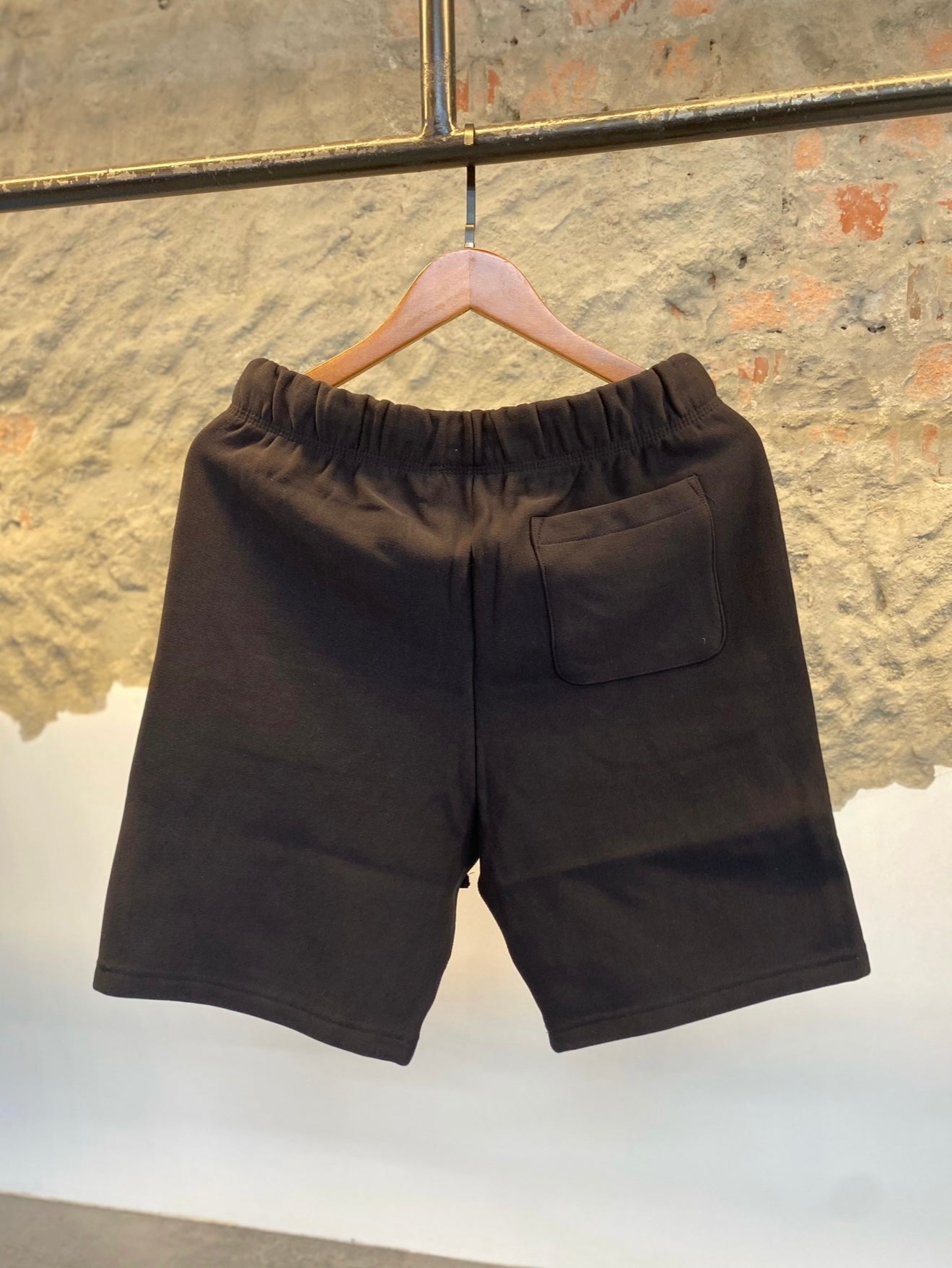 Carhartt WIP American Script Sweat Shorts – Black