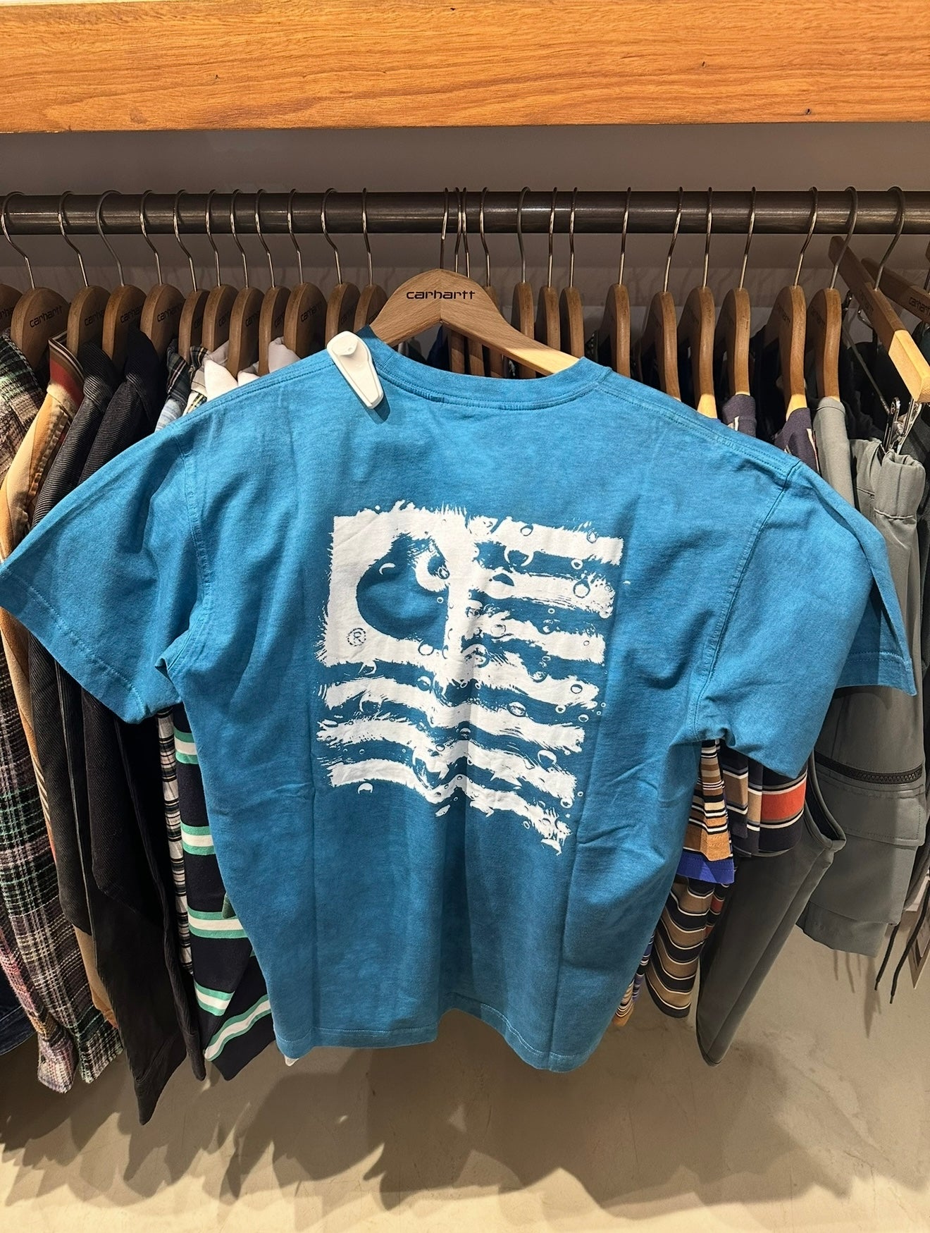 Carhartt WIP Blue Chromo Tee