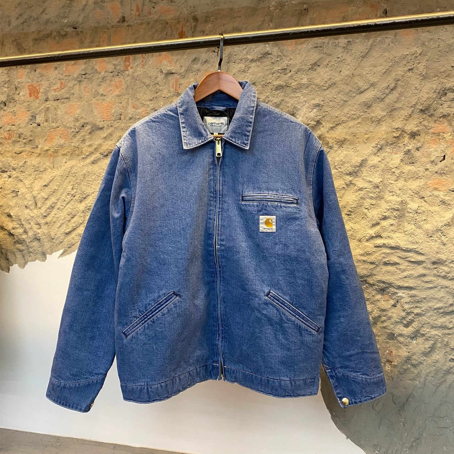 Carhartt WIP OG Detroit Jacket – Blue Denim