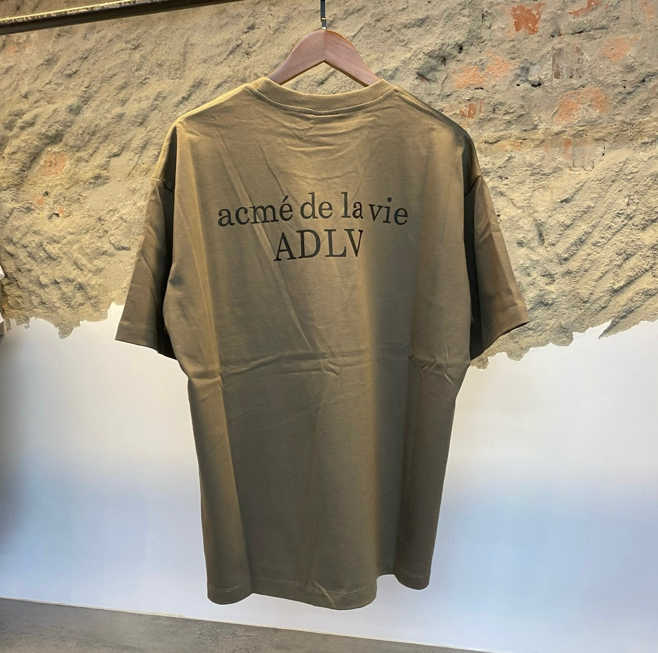 Acme De La Vie (ADLV) Minimal Logo Tee – Khaki