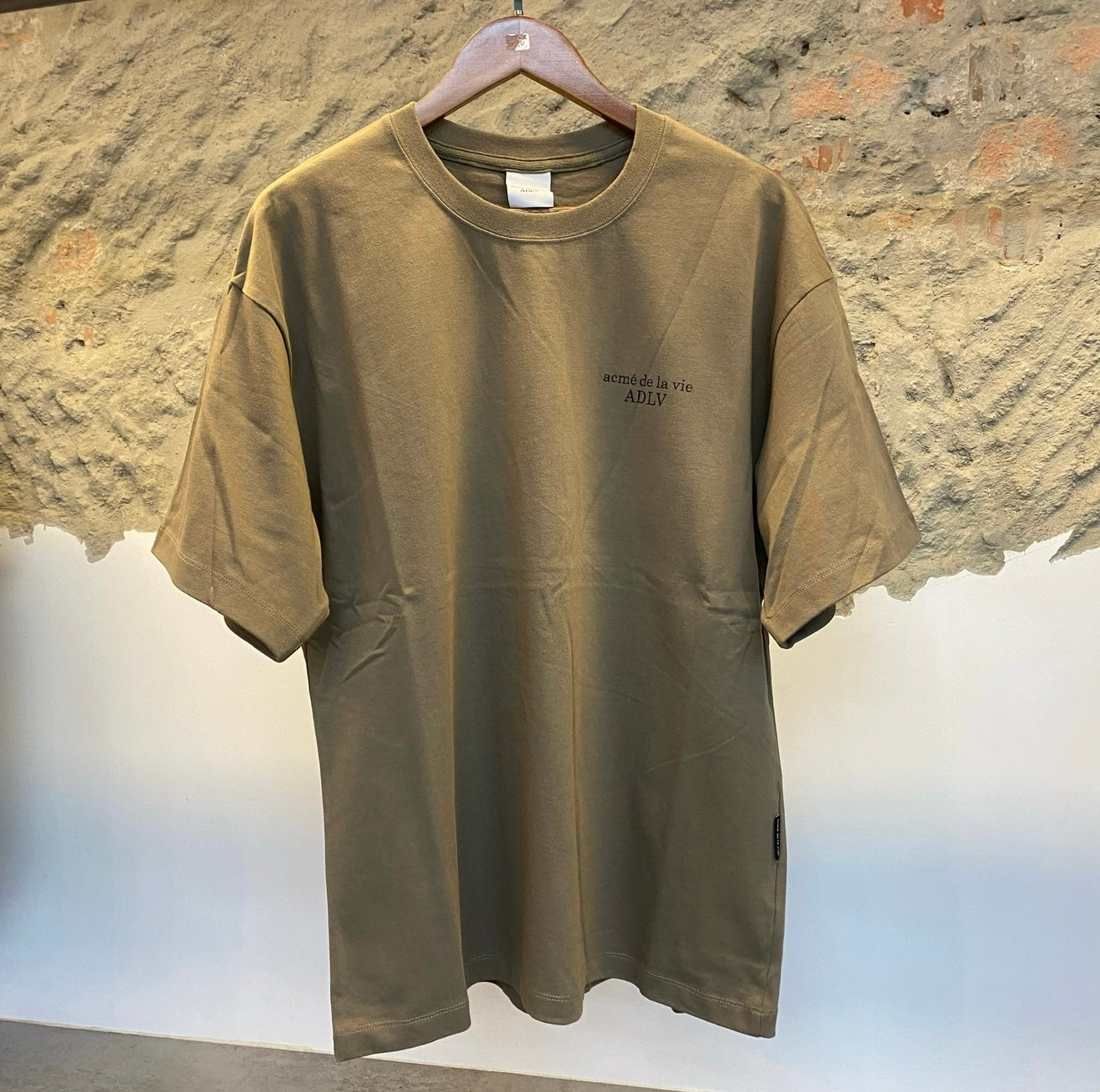 Acme De La Vie (ADLV) Minimal Logo Tee – Khaki