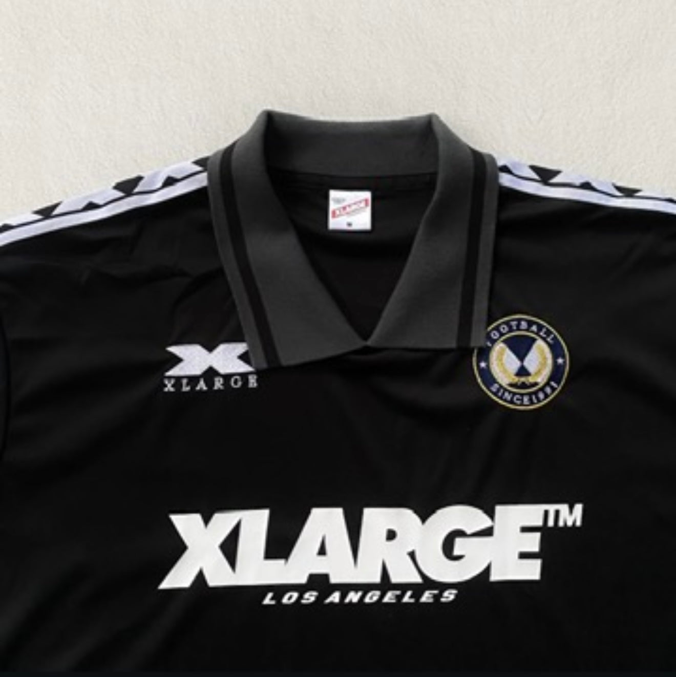 XLARGE™ Football Jersey – Black