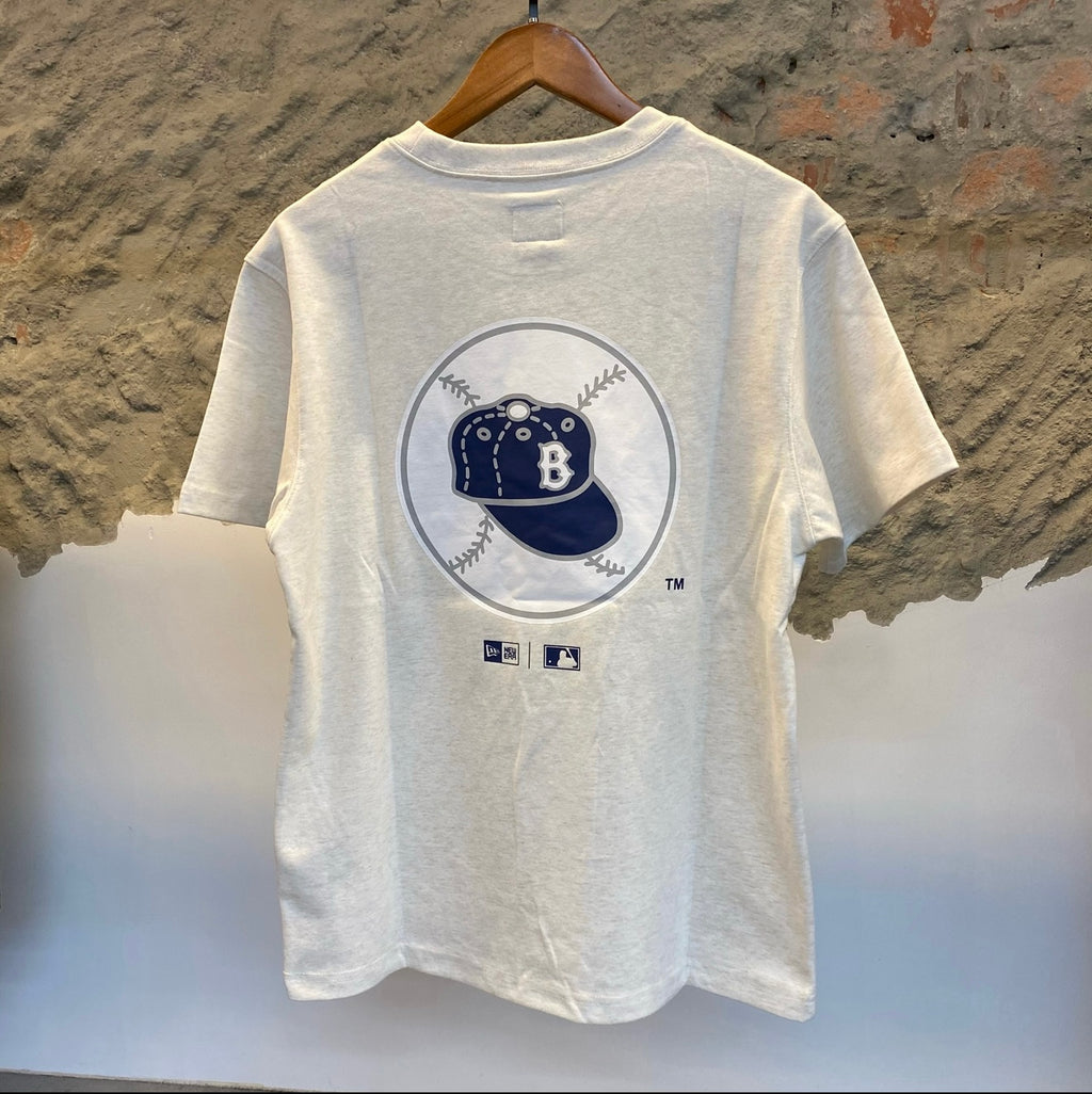 New Era Brooklyn Dodgers Heritage Tee – Coolera® Material – Off White