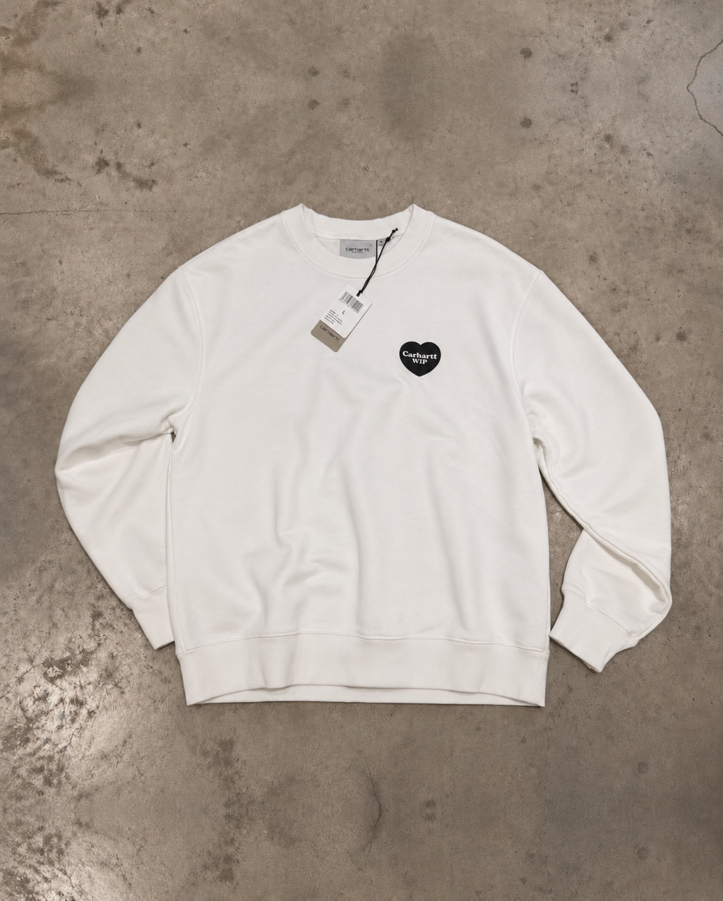 Carhartt WIP Heart Bandana Sweat – Stone Washed