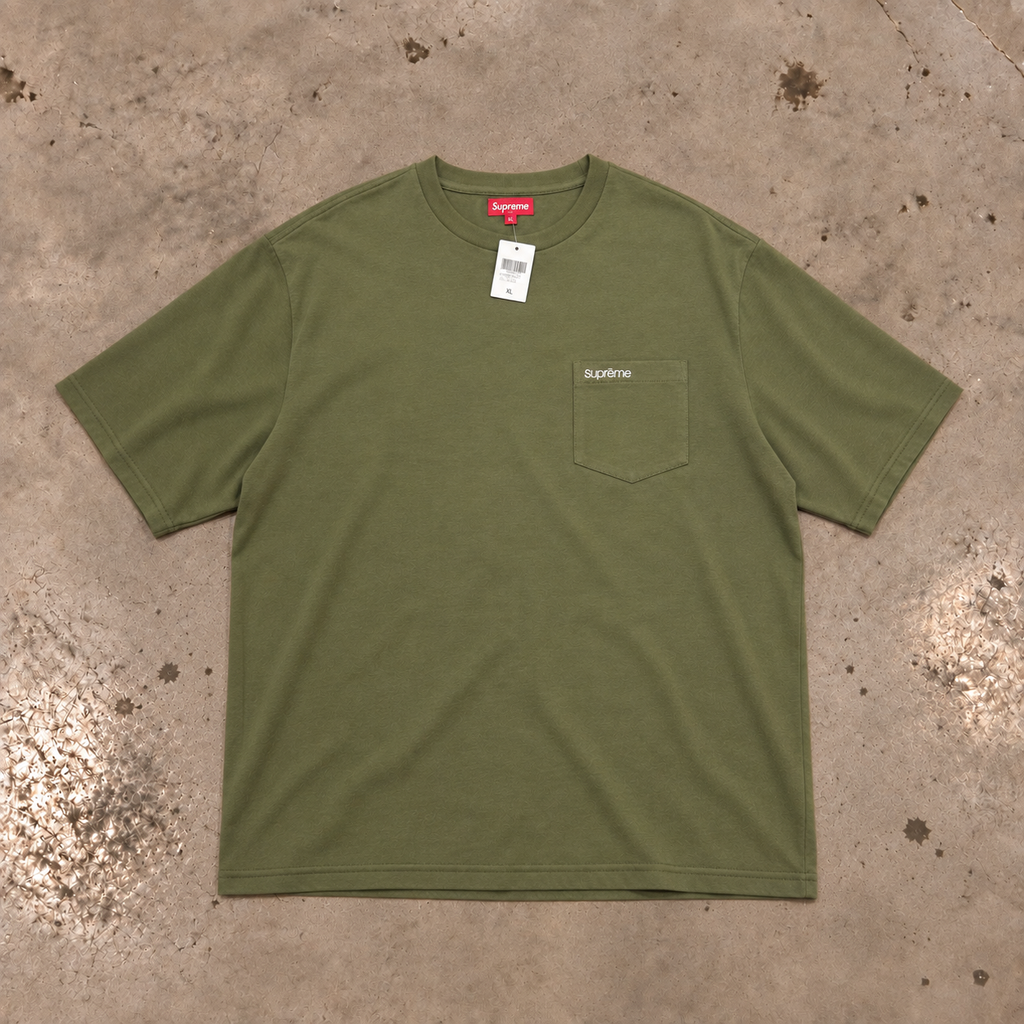 Supreme S/S Pocket Tee – Olive
