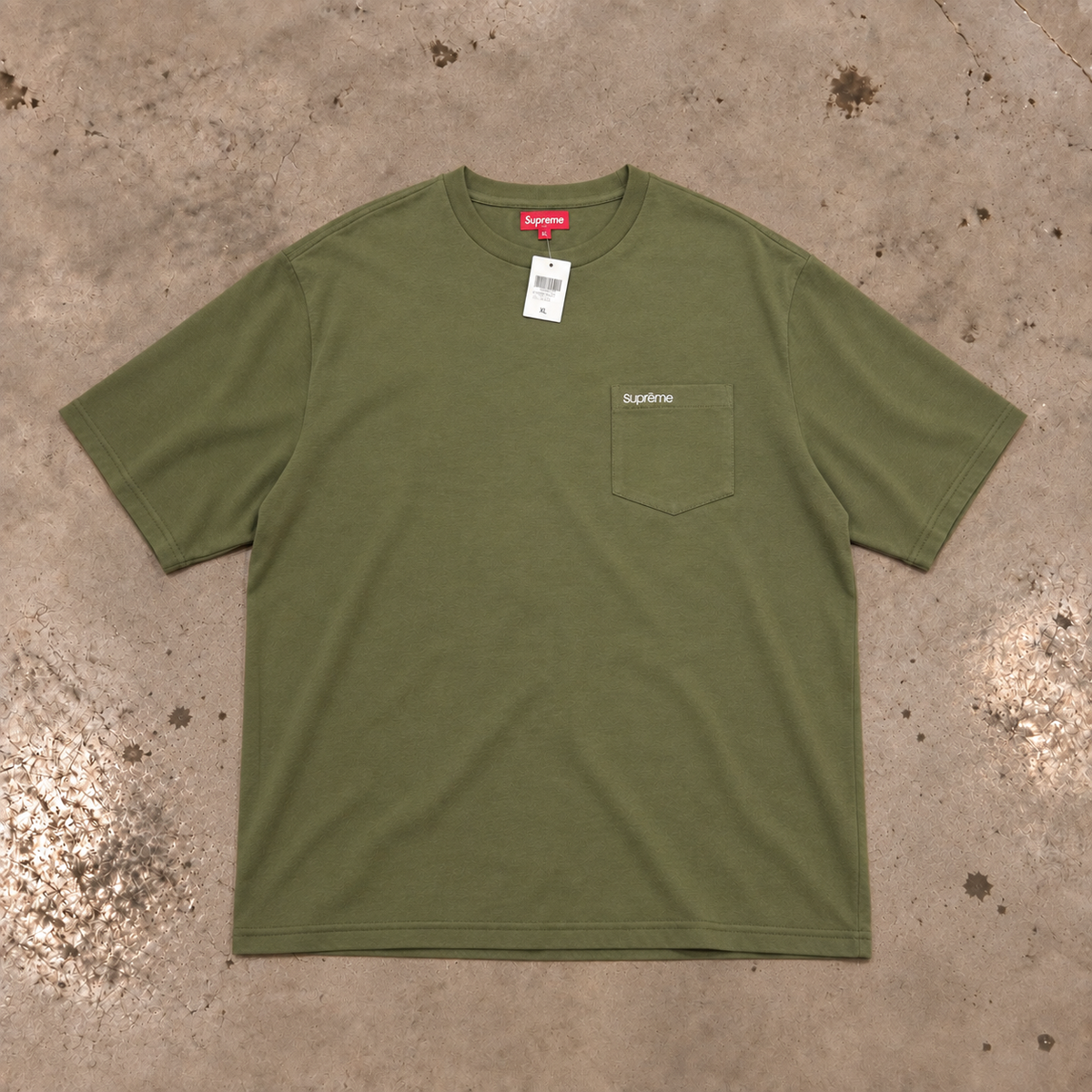 Supreme S/S Pocket Tee – Olive