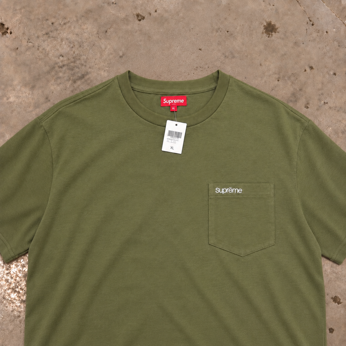 Supreme S/S Pocket Tee – Olive