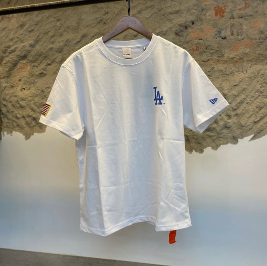 New Era LA Dodgers Coolera World Series Champions Tee – White (2024 Edition)