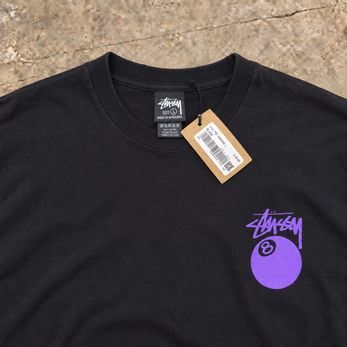 Stüssy Classroom Tee – Black