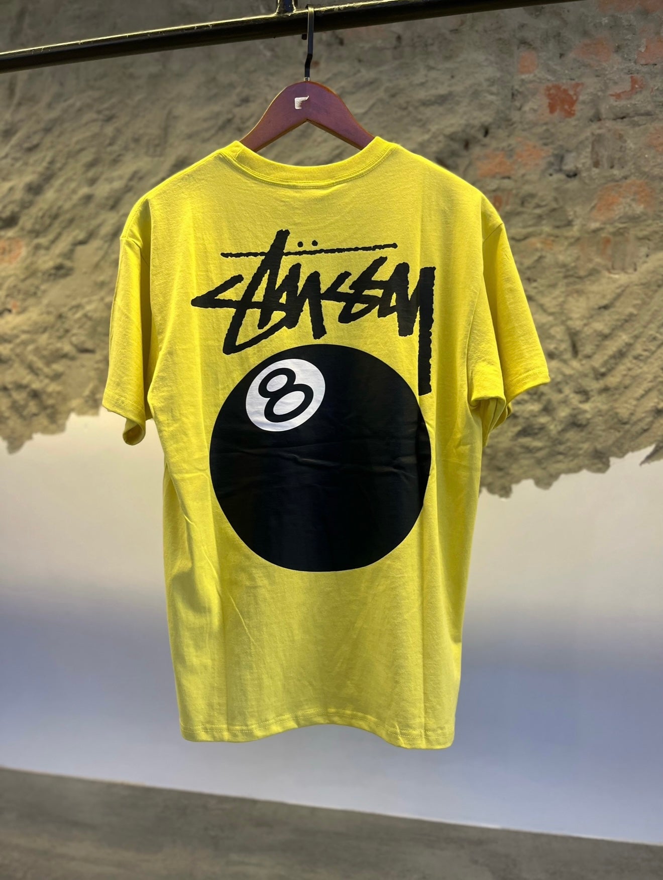 Stüssy 8-Ball Tee – Yellow