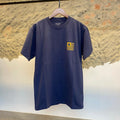 Carhartt WIP State Label Tee – Navy / Gold