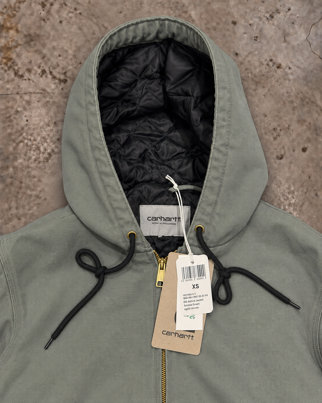 Carhartt WIP OG Active Jacket – Smoke Green