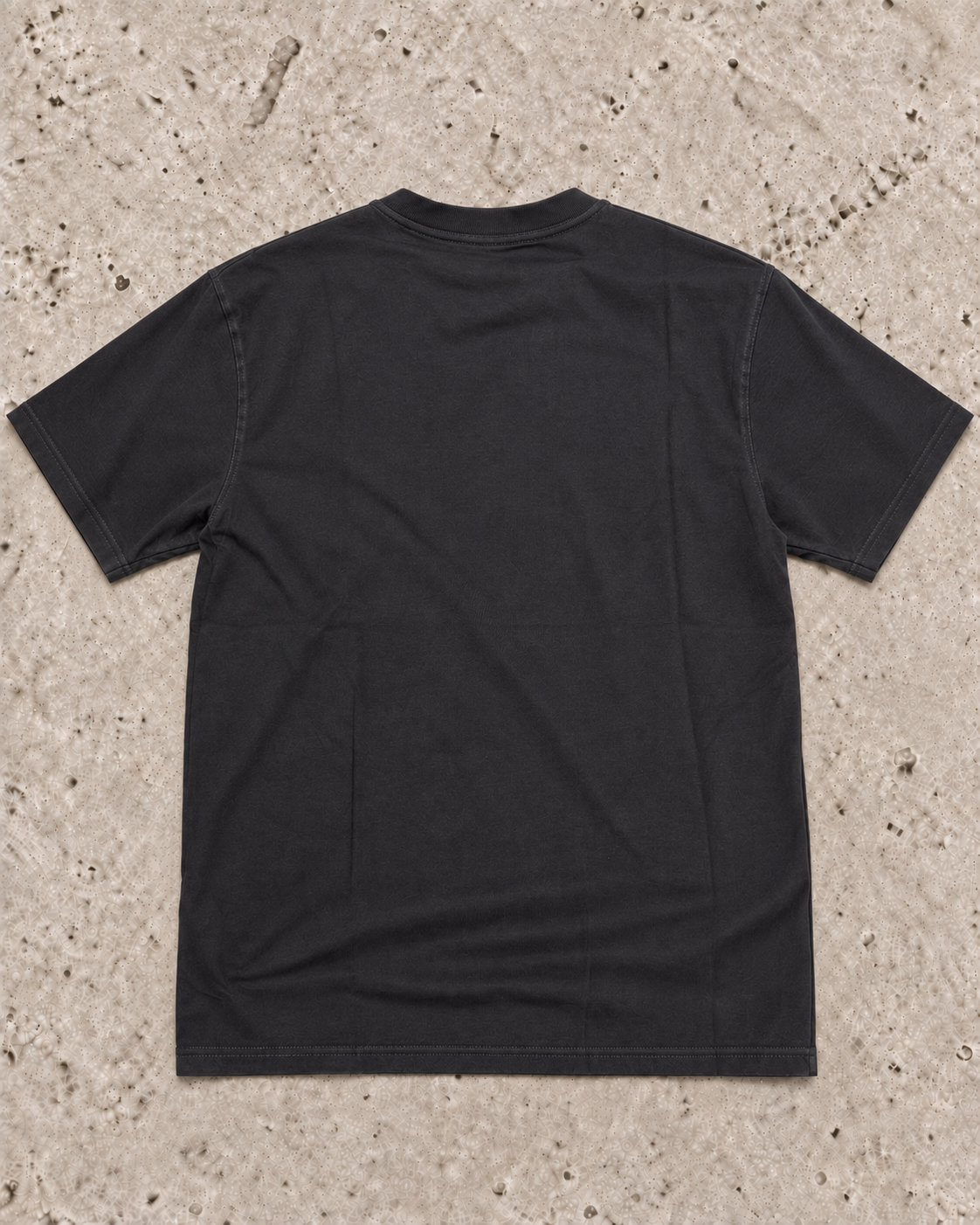 Carhartt Loose Fit Heavyweight Short-Sleeve Pocket Henley T-Shirt – Black