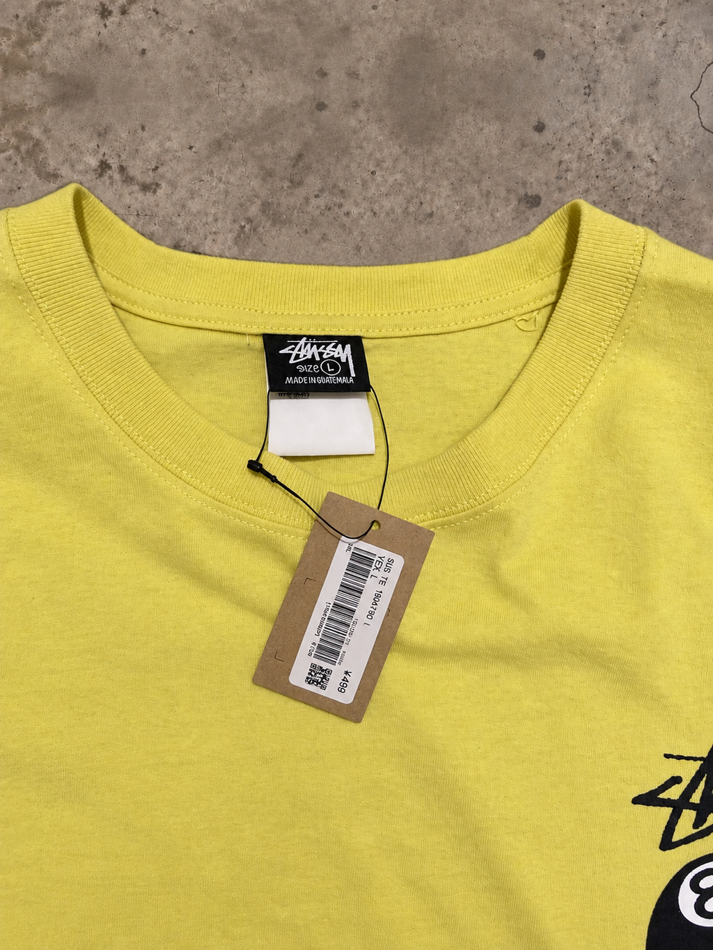Stüssy 8 Ball Tee – Yellow