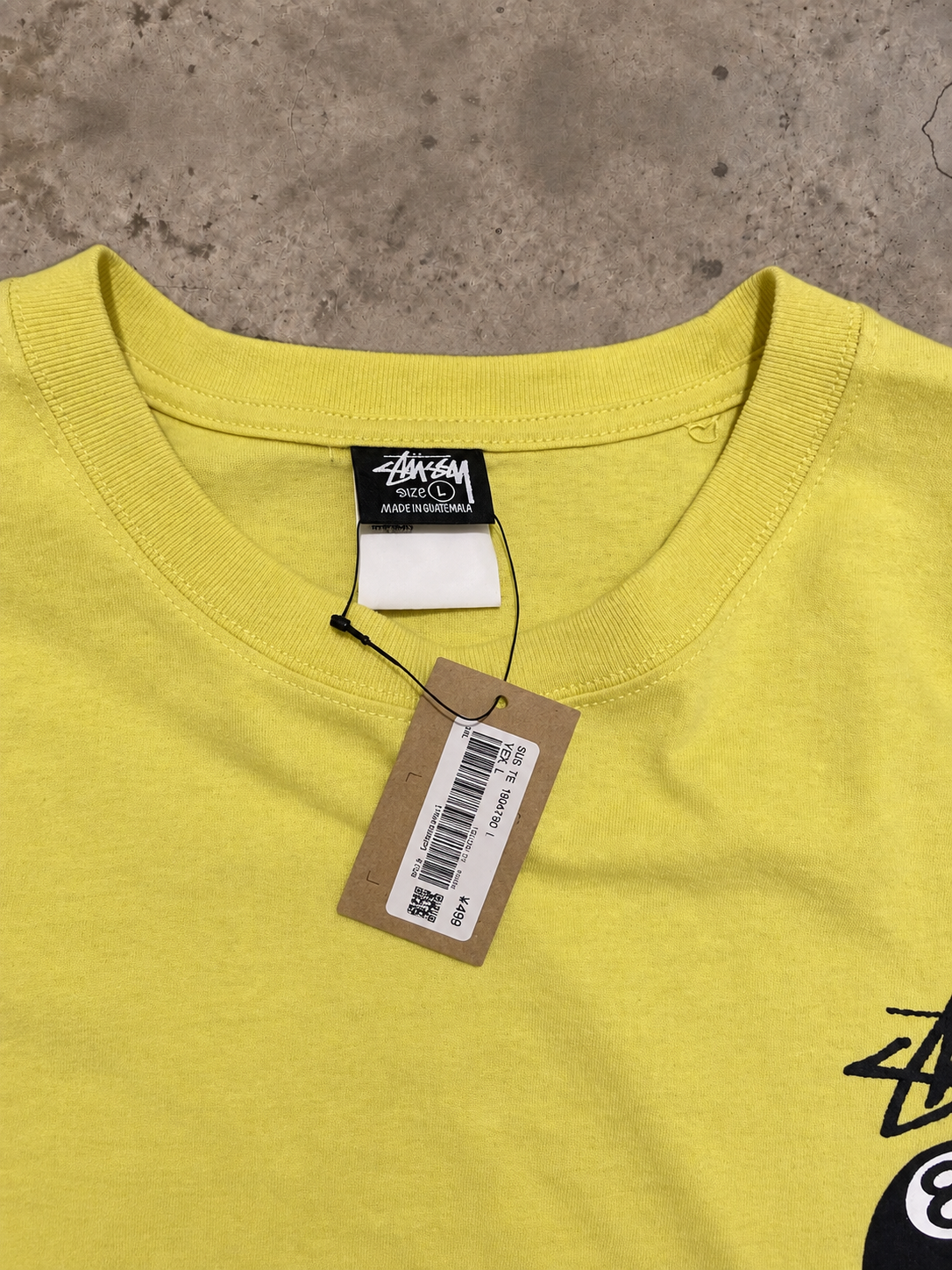 Stüssy 8 Ball Tee – Yellow