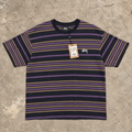 Stüssy Alton Stripe Crew T-Shirt – Black
