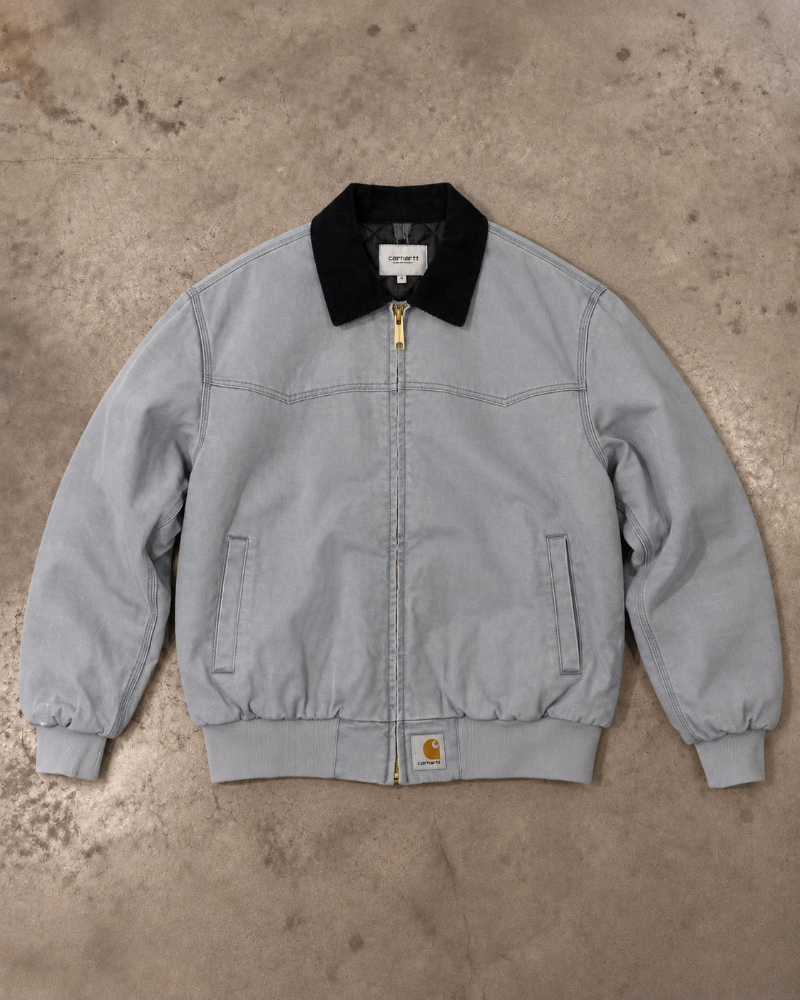 Carhartt WIP OG Santa Fe Jacket – Mirror / Black Aged Canvas
