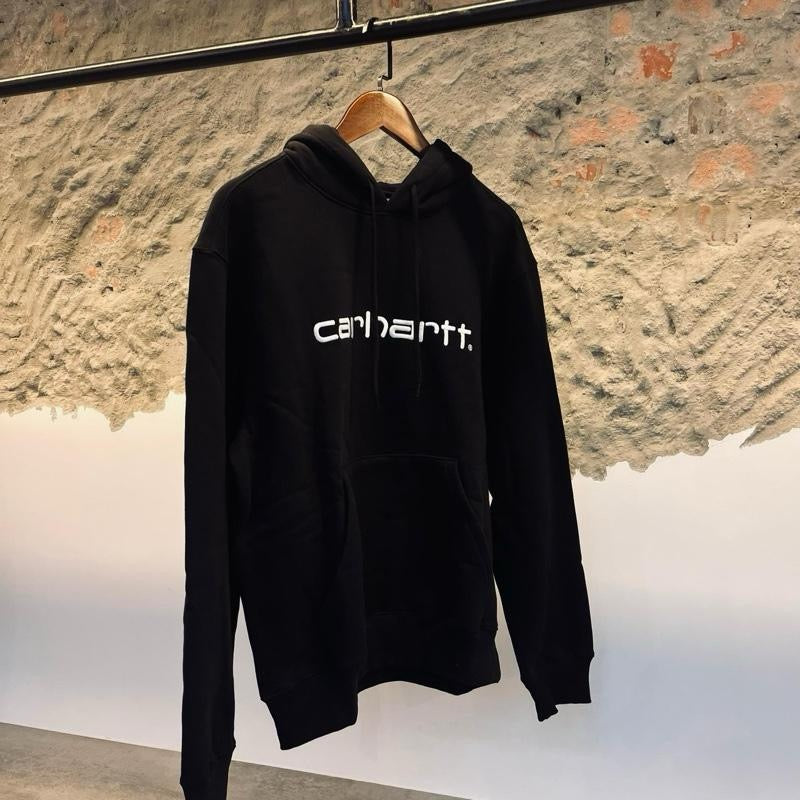 Carhartt WIP Hooded Sweatshirt – Script Embroidery