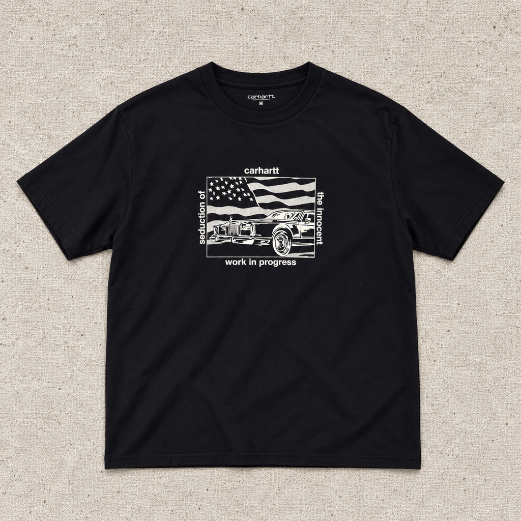Carhartt WIP S/S Seduction of the Innocent T-Shirt – Black / White