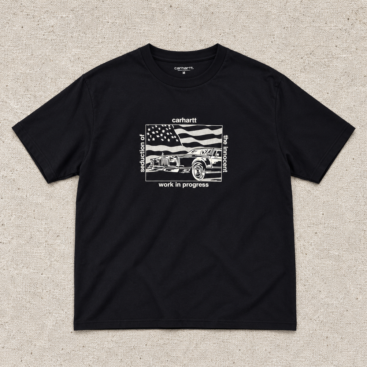 Carhartt WIP S/S Seduction of the Innocent T-Shirt – Black / White