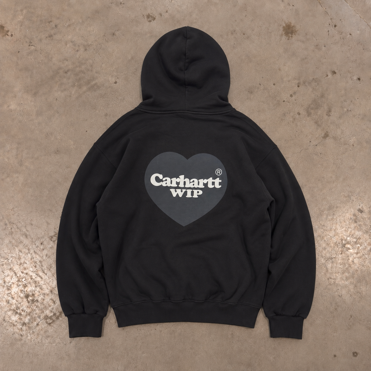 Carhartt WIP Hooded Heart Sweat – Black