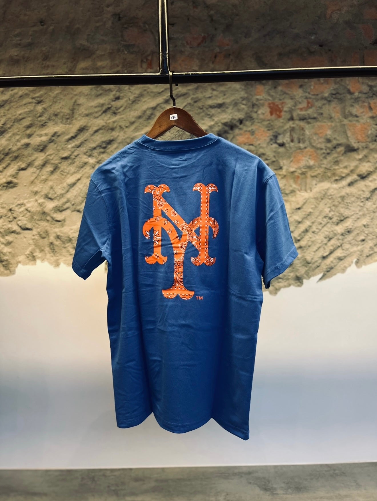 New Era New York Mets Blue Paisley Logo Tee – COOLERA® Edition