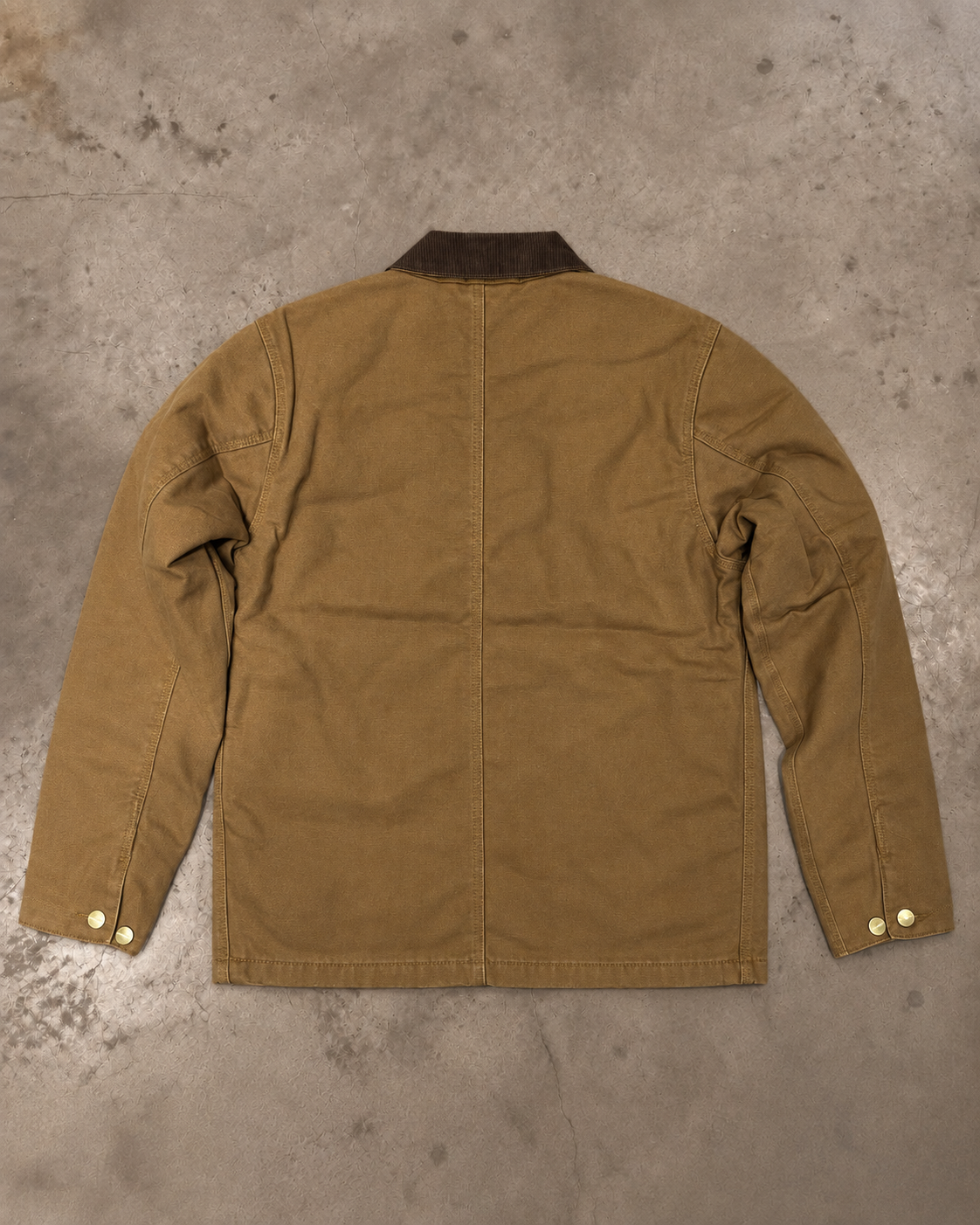 Carhartt WIP Michigan Coat Winter – Hamilton Brown / Tobacco Heavy Stone Wash