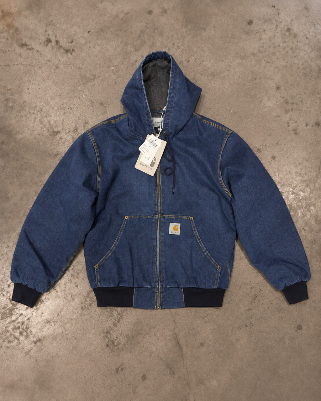 Carhartt WIP OG Active Jacket Winter – Blue Stone Washed