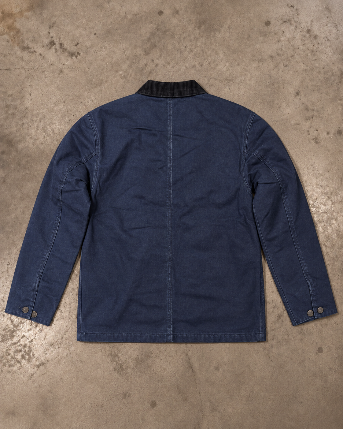 Carhartt WIP Michigan Coat Winter – Blue / Black Heavy Stone Wash
