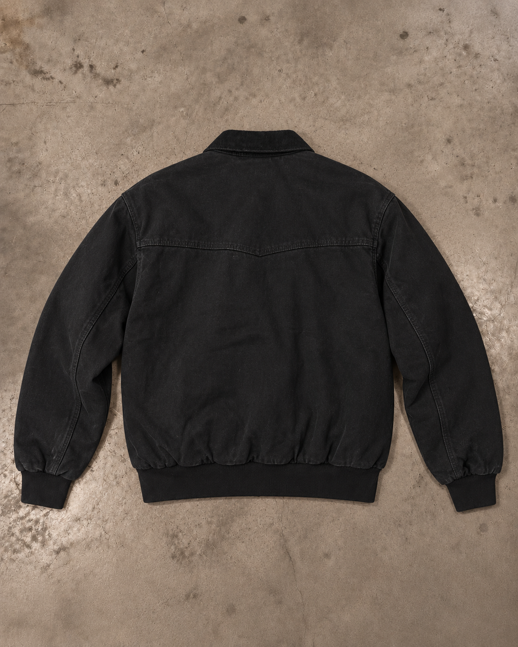 Carhartt WIP OG Santa Fe Jacket – Black / Black Aged Canvas