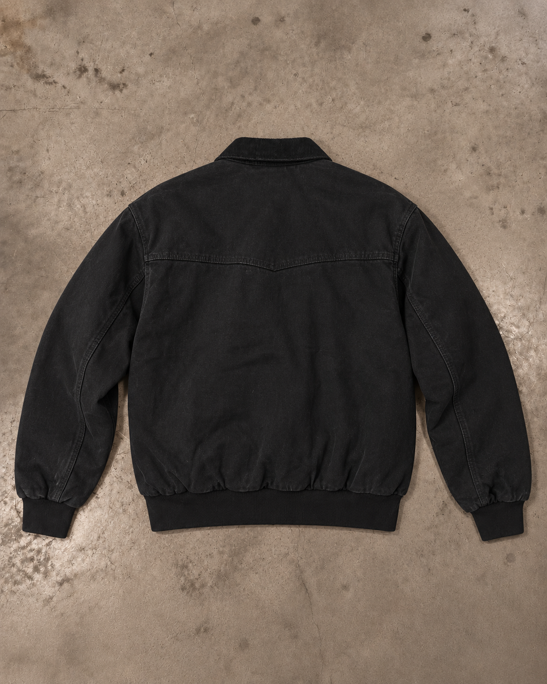 Carhartt WIP OG Santa Fe Jacket – Black / Black Aged Canvas