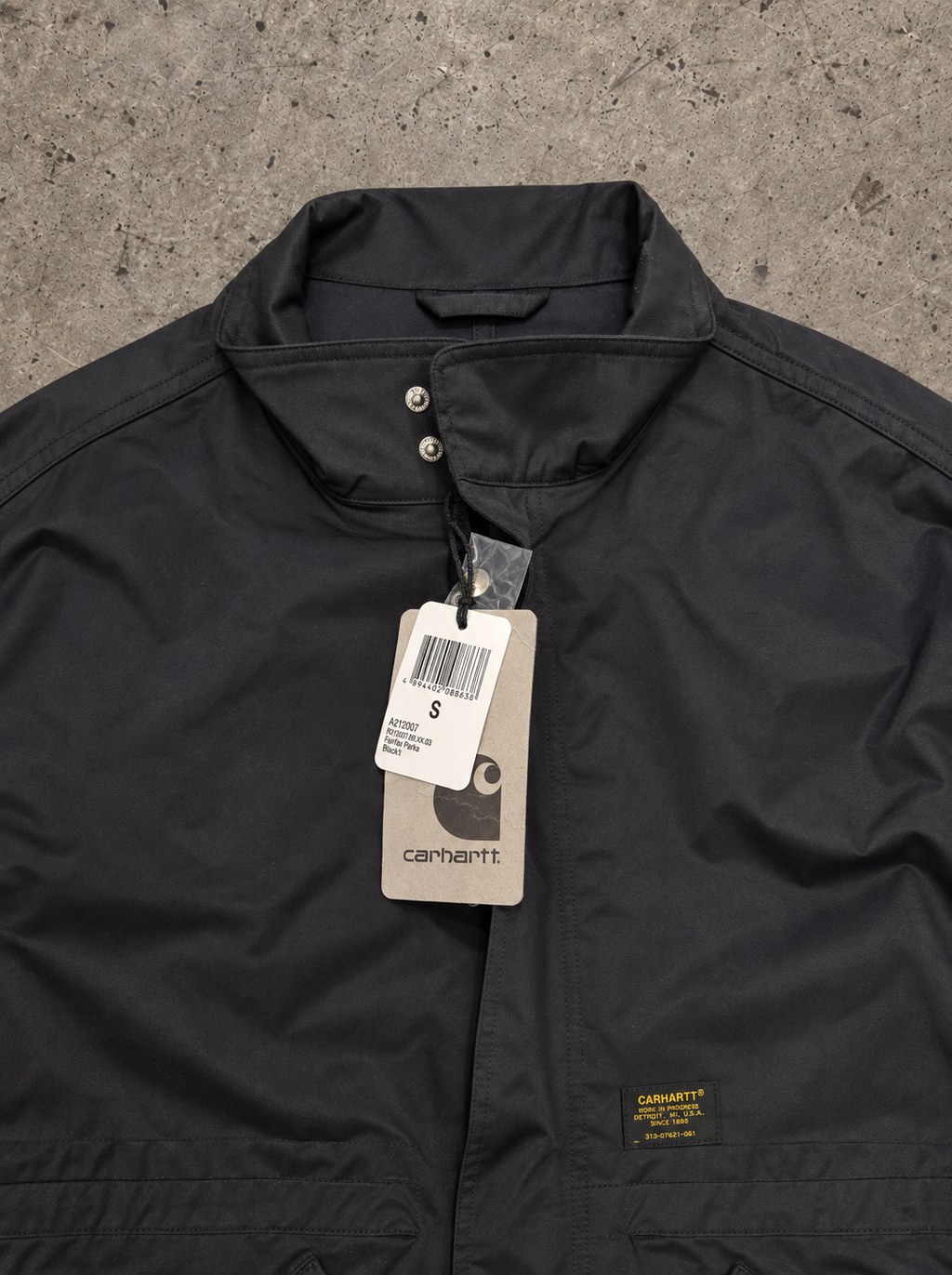 Carhartt WIP Military Parka – Black