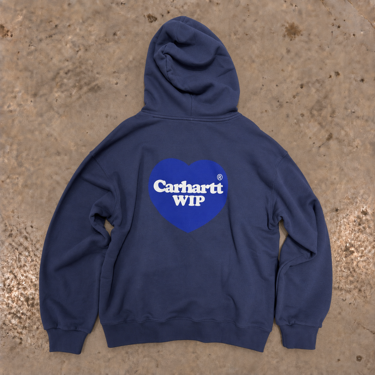 Carhartt WIP Hooded Heart Sweat – Blue