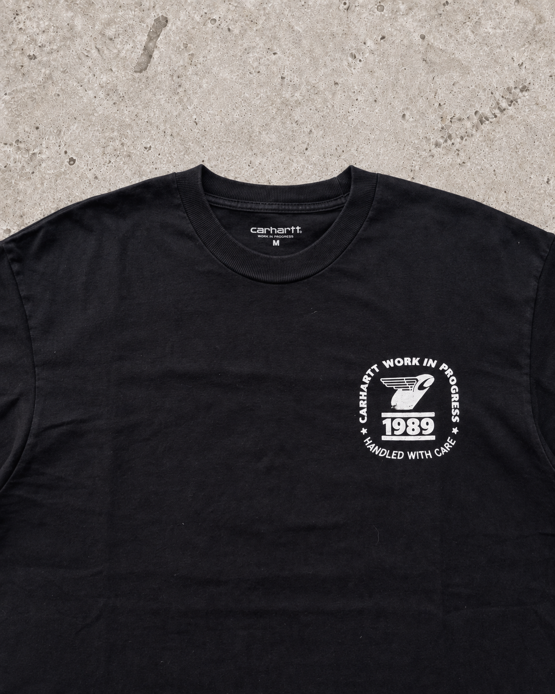 Carhartt WIP S/S Stamp State T-Shirt – Black/White